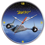 SR-71 Blackbird Collectible Wall Clock